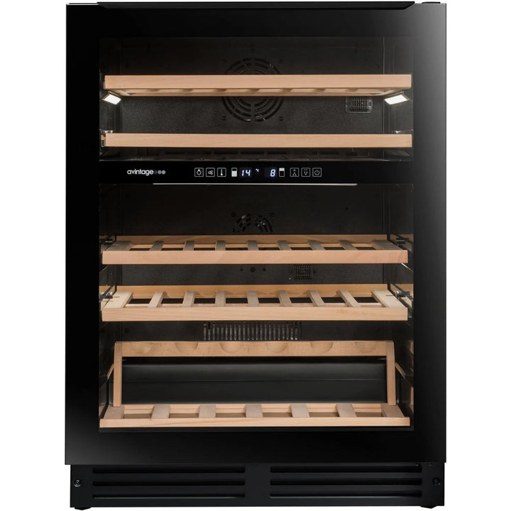 Avintage - 600mm Dual Zone - 44 bottle - Undercounter Wine Cooler - AVU51D82