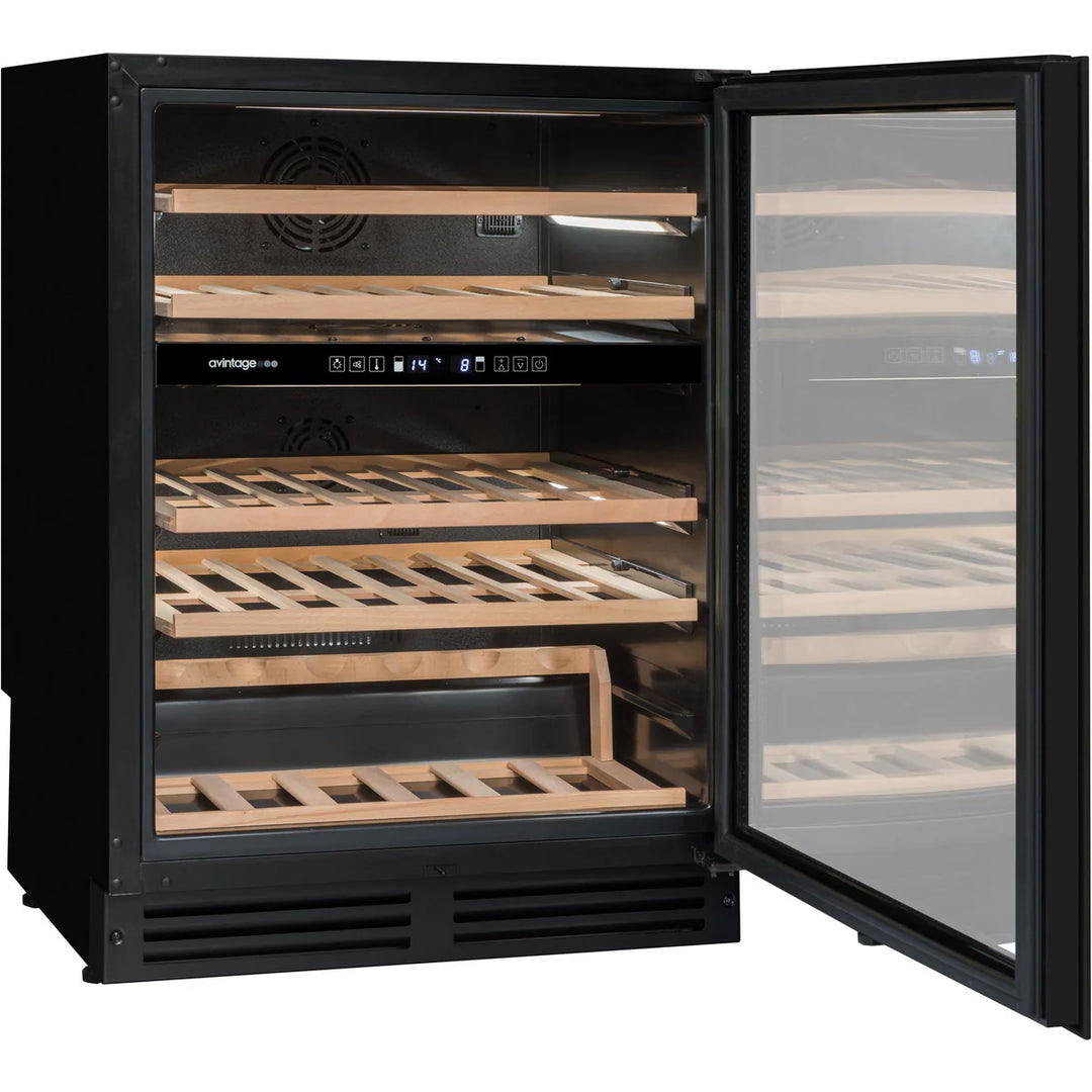 Avintage - 600mm Dual Zone - 44 bottle - Undercounter Wine Cooler - AVU51D82