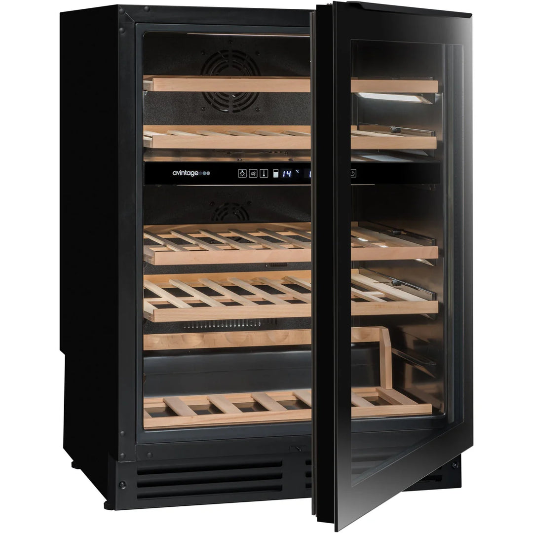 Avintage - 600mm Dual Zone - 44 bottle - Undercounter Wine Cooler - AVU51D82