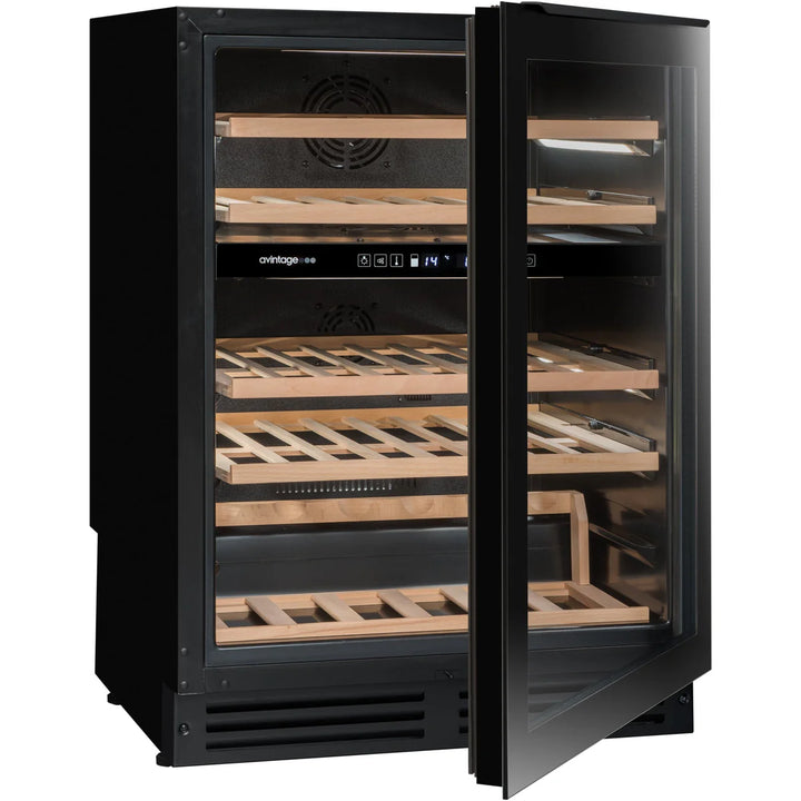 Avintage - 600mm Dual Zone - 44 bottle - Undercounter Wine Cooler - AVU51D82