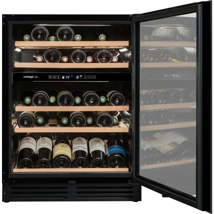 Avintage - 600mm Dual Zone - 44 bottle - Undercounter Wine Cooler - AVU51D82