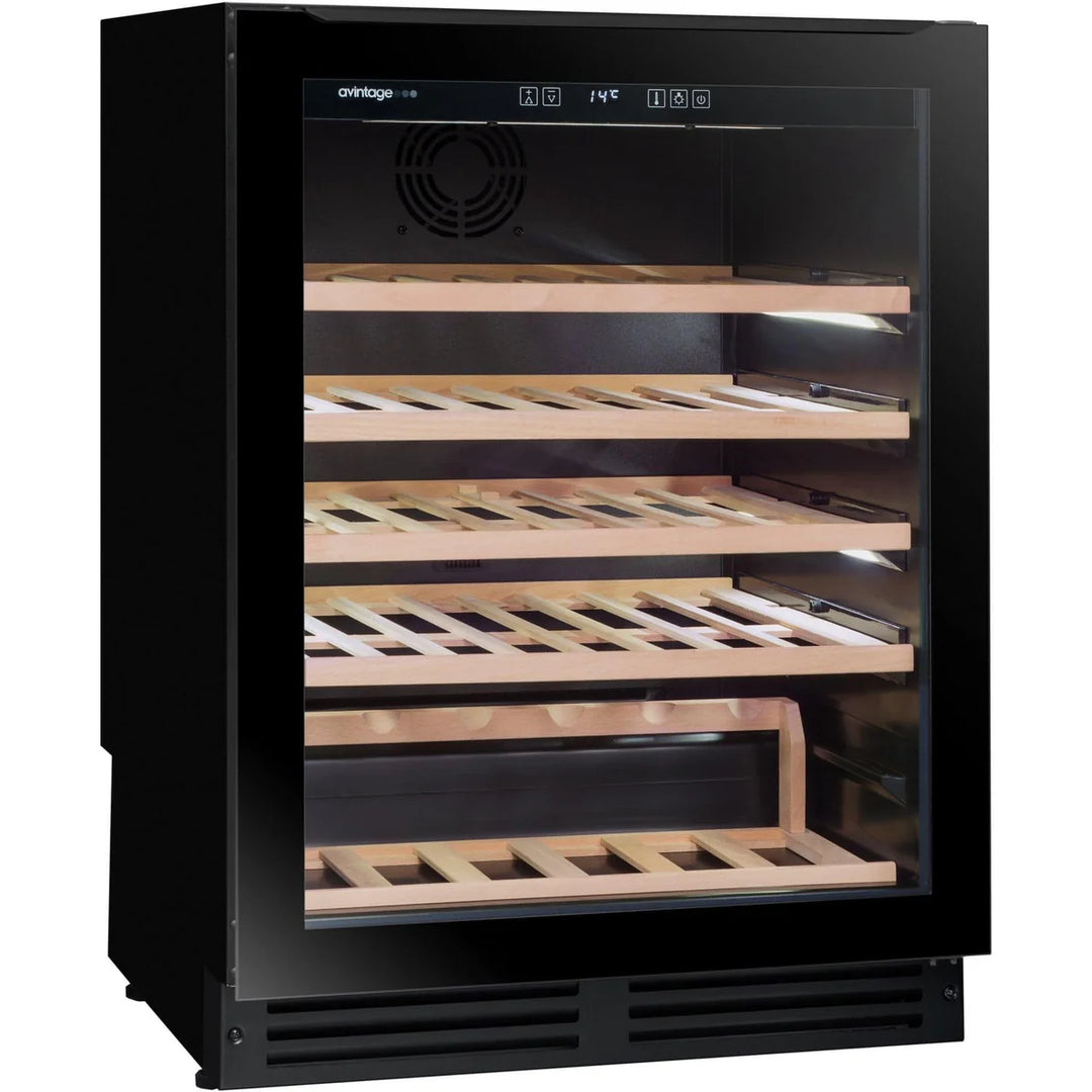 Avintage - 600mm Single zone - 44 bottle - Undercounter Wine Cooler - AVU50S82
