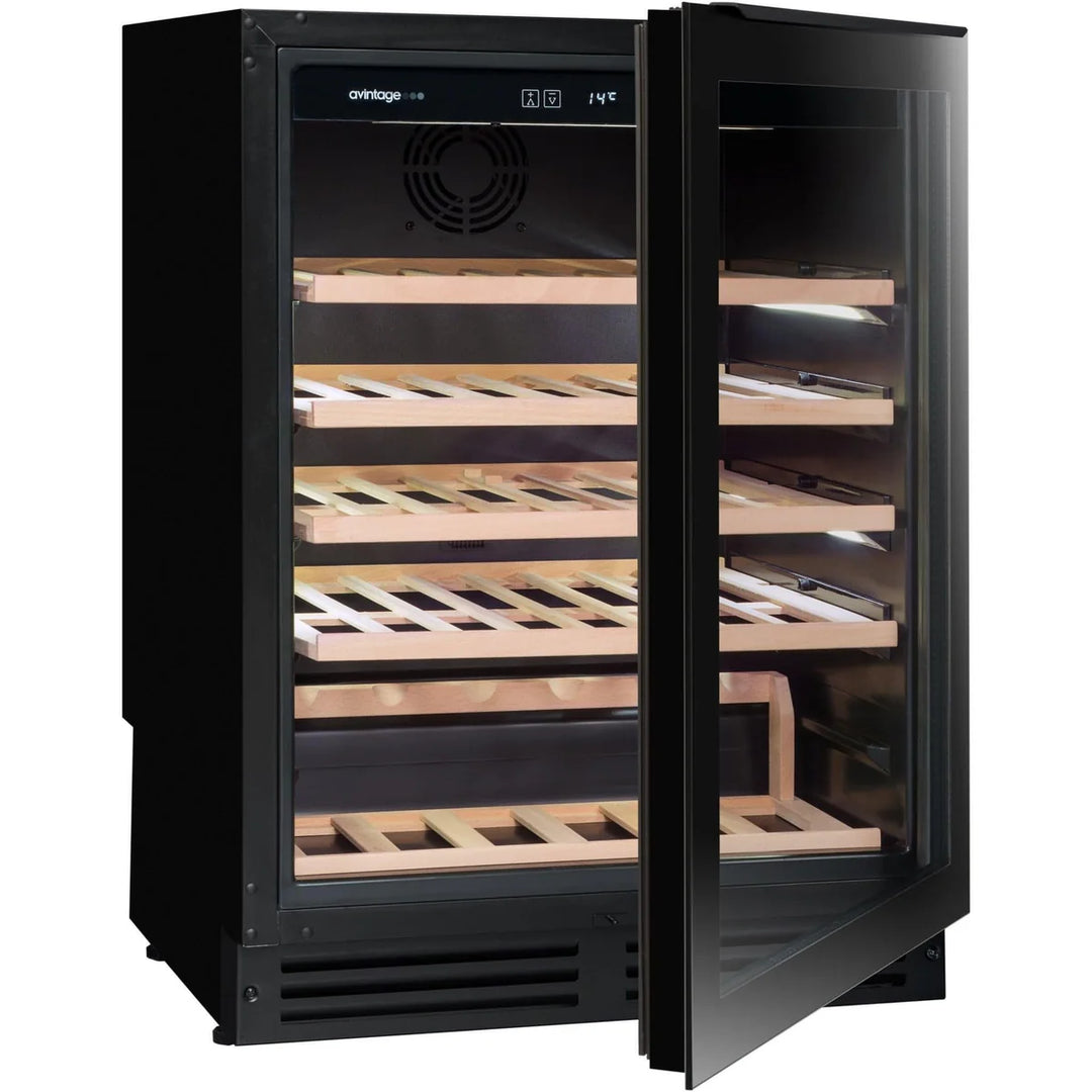 Avintage - 600mm Single zone - 44 bottle - Undercounter Wine Cooler - AVU50S82