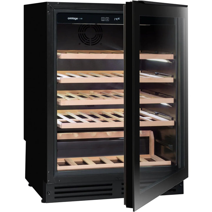 Avintage - 600mm Single zone - 44 bottle - Undercounter Wine Cooler - AVU50S82