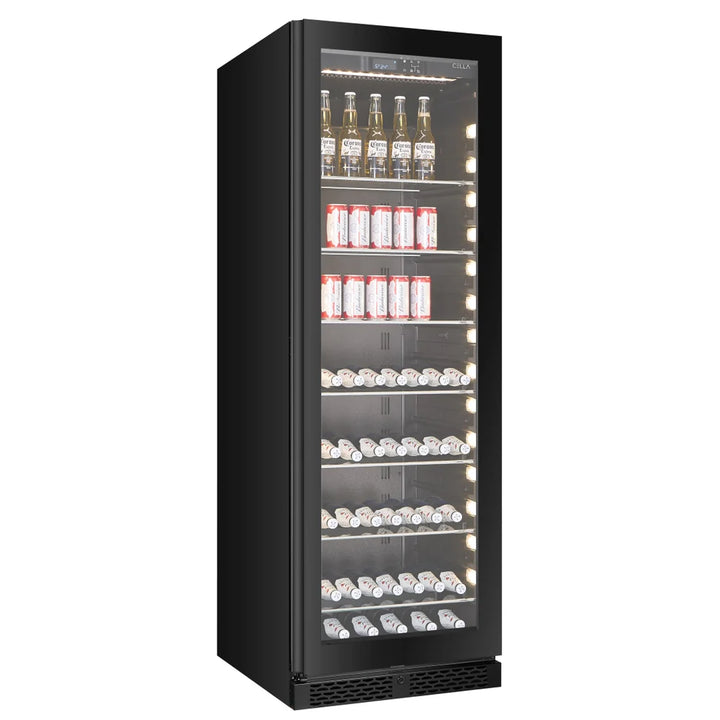 WINE CELLA - BV122S-BLACK - 336L / 315 Can Beverage Fridge
