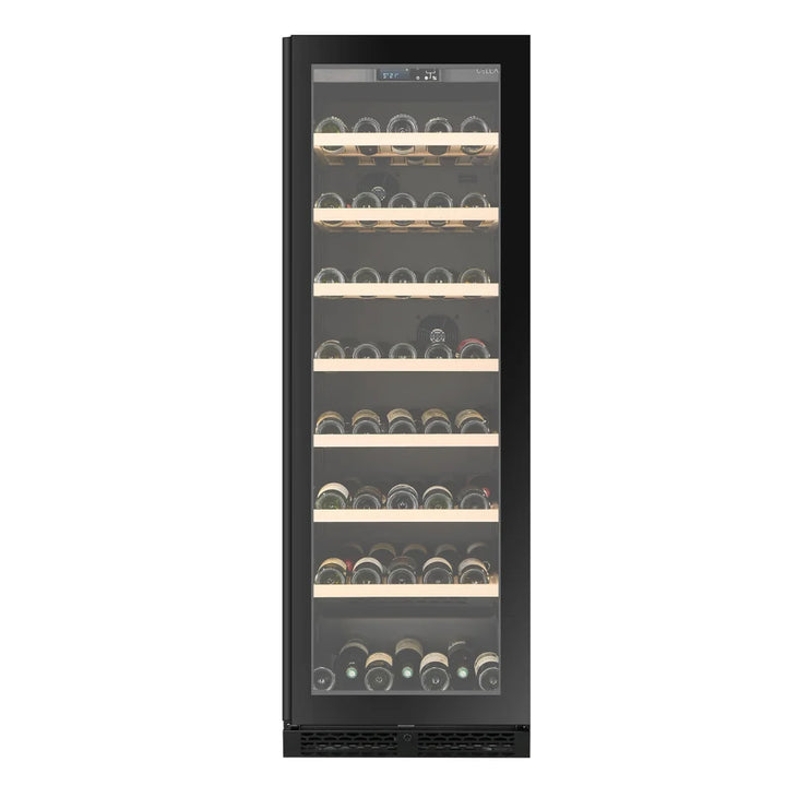 WINE CELLA - W163S-BLACK - 151 Bottle Wine Fridge