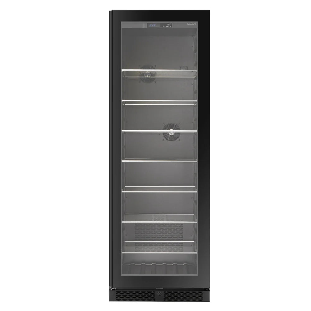WINE CELLA - BV163S-BLACK - 338L / 487 Can Beverage Fridge