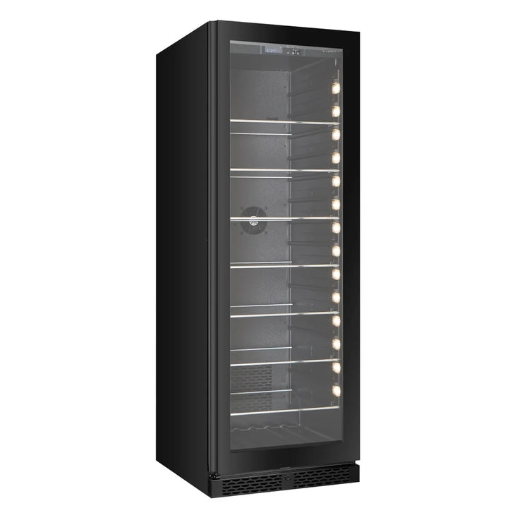 WINE CELLA - BV163S-BLACK - 338L / 487 Can Beverage Fridge