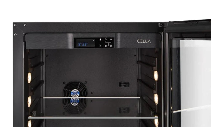 WINE CELLA - BV163S-BLACK - 338L / 487 Can Beverage Fridge