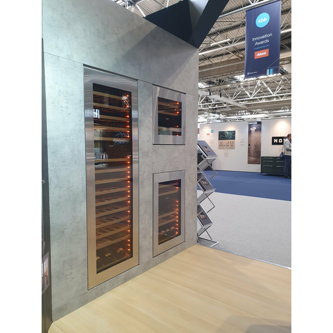Dunavox GLANCE-114 - Dual Zone 114 Bottle - Integrated Wine Cooler - DAVG-114.288DSS.TO
