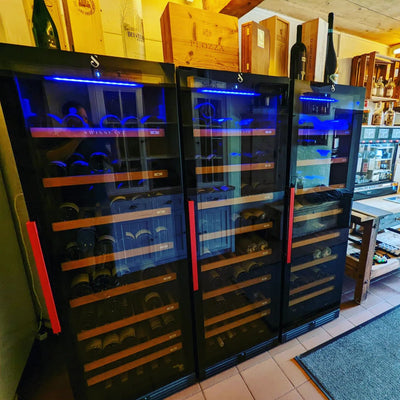 SWISSCAVE - Classic Edition 169 Bottle Single Zone Wine Cooler WL455F