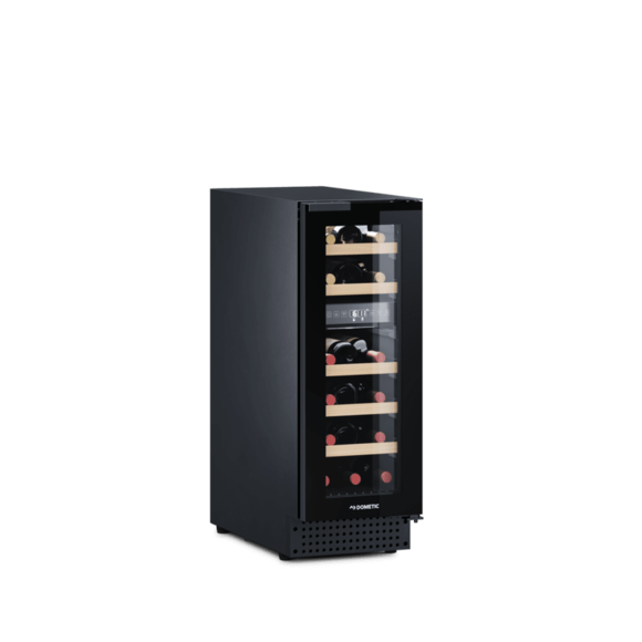 Dometic - 300mm Dual Zone - 18 Bottle - Built In Undercounter Wine Fridge - D18B