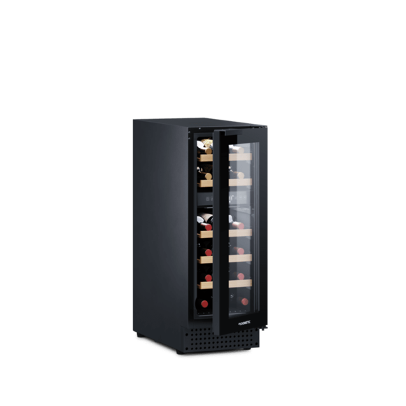 Dometic - 300mm Dual Zone - 18 Bottle - Built In Undercounter Wine Fridge - D18B