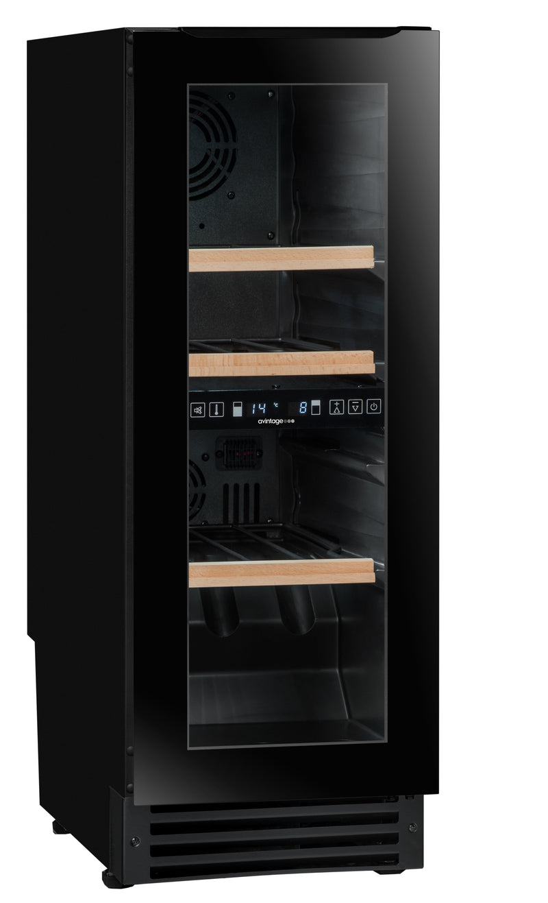 Avintage - 300mm Dual Zone - 25 bottle - Undercounter Wine Cooler - AVU27TDZB1