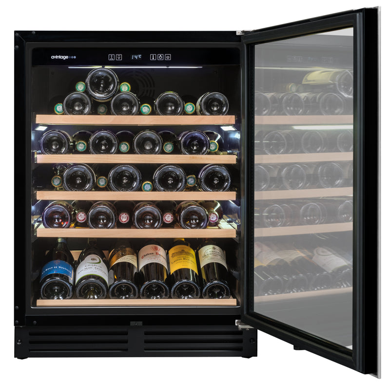 Avintage - 600mm - 53 bottle - Undercounter Wine Cooler - AVU52TX1