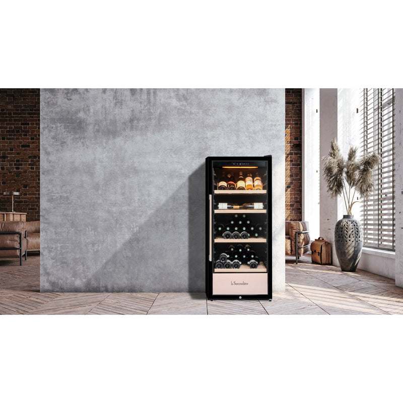 La Sommeliere - 160 Bottle Freestanding Single Zone Wine Cabinet MILLESIME160