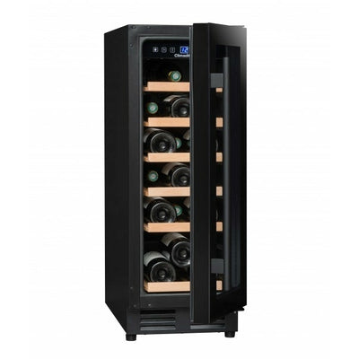 Climadiff - 300mm - 18 Bottle - Built In Undercounter Wine Fridge - CBU18S2B