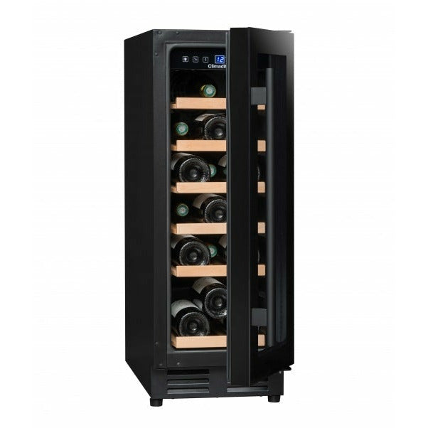 Climadiff - 300mm - 18 Bottle - Built In Undercounter Wine Fridge - CBU18S2B