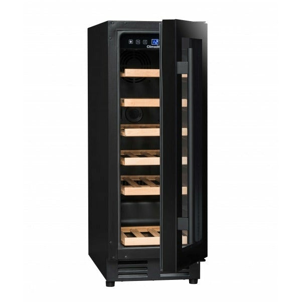 Climadiff - 300mm - 18 Bottle - Built In Undercounter Wine Fridge - CBU18S2B