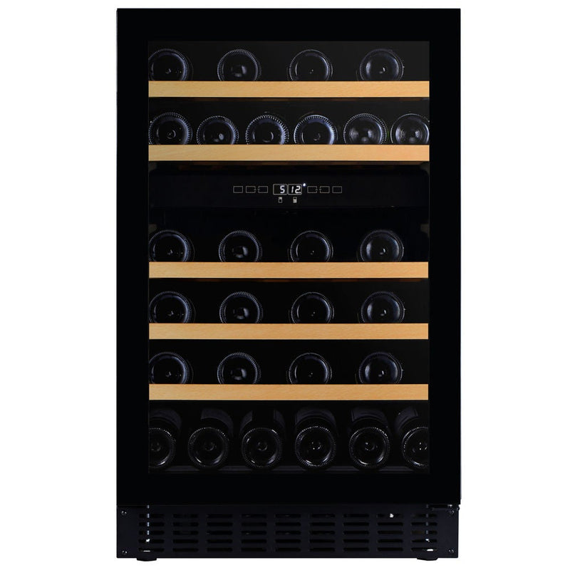 Dunavox Flow-38.TO - 500mm Dual Zone - 38 Bottle - Built In Undercounter Wine Fridge - DAUF-38.100DB.TO 88cm height