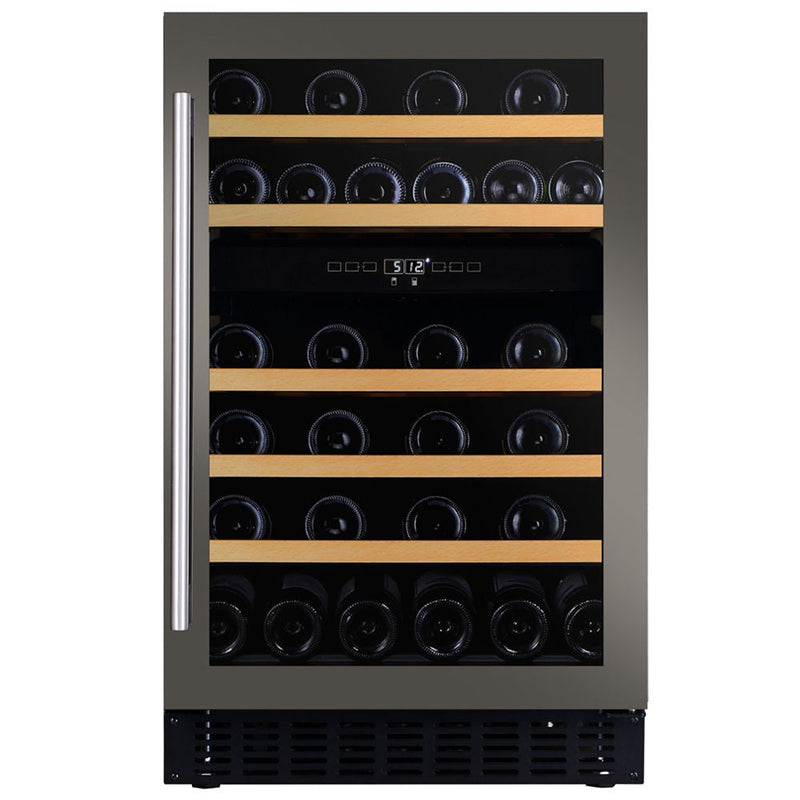 Dunavox FLOW-38 - 500mm Dual Zone - 38 Bottle - Built In Undercounter Wine Cooler - DAUF-38.100DSS