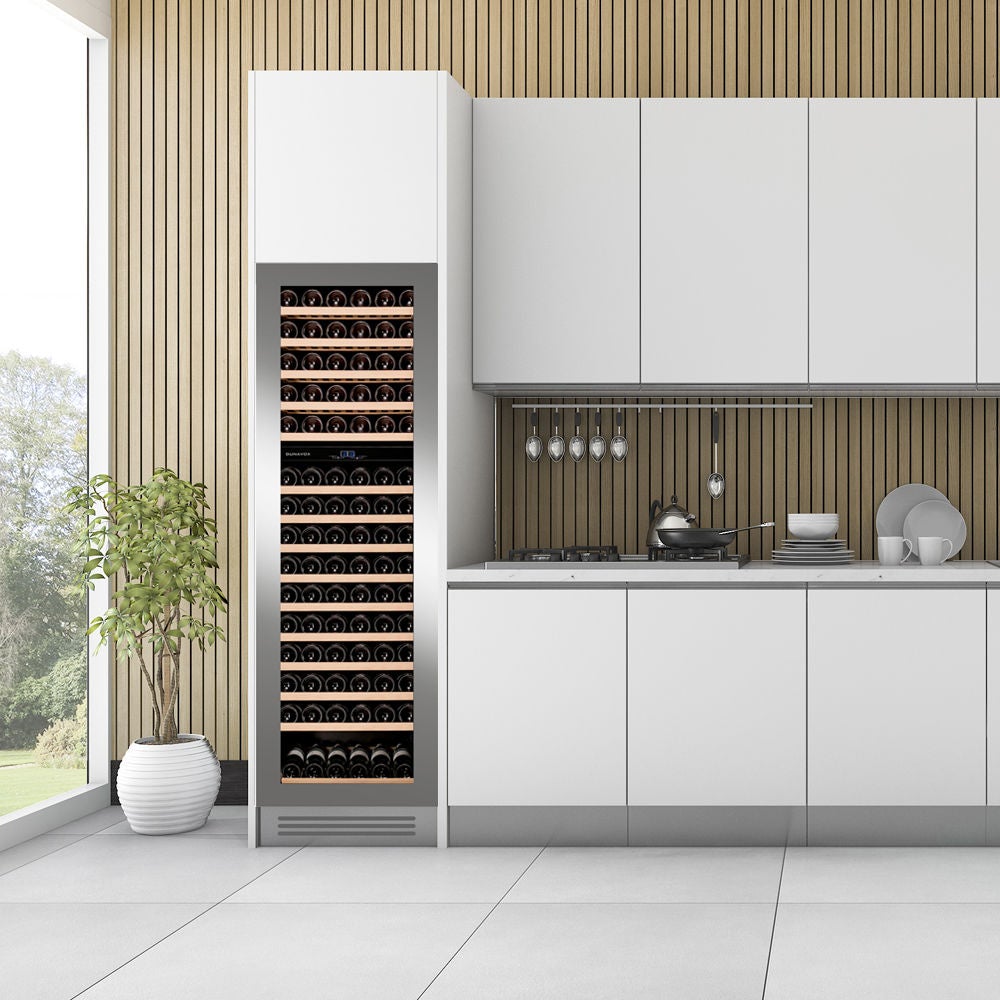 Dunavox GLANCE-114 - Dual Zone 114 Bottle - Integrated Wine Cooler - DAVG-114.288DSS.TO
