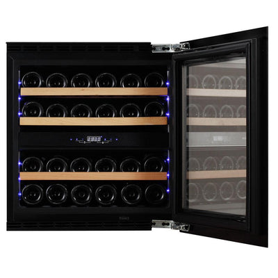 Dunavox GLANCE-25 - Dual Zone 25 Bottle - Integrated Wine Cooler - DAVG-25.63DB.TO