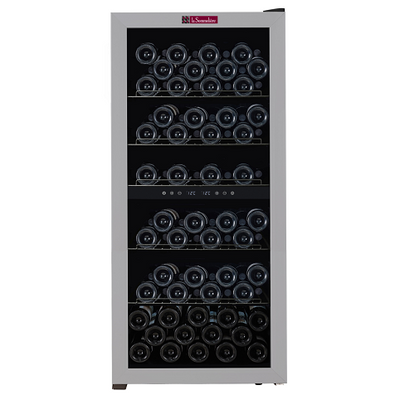 La Sommeliere - 98 Bottle Freestanding Dual Zone Wine Cabinet LS100.2Z