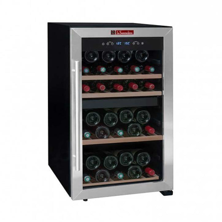 La Sommeliere - Dual Zone - 50 Bottle - Freestanding Wine Fridge - LS51.2Z