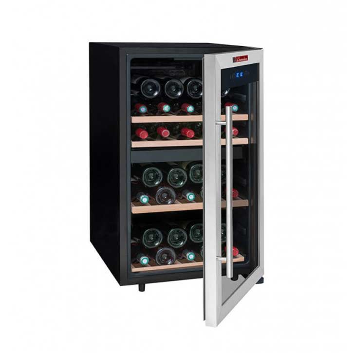 La Sommeliere - Dual Zone - 50 Bottle - Freestanding Wine Fridge - LS51.2Z