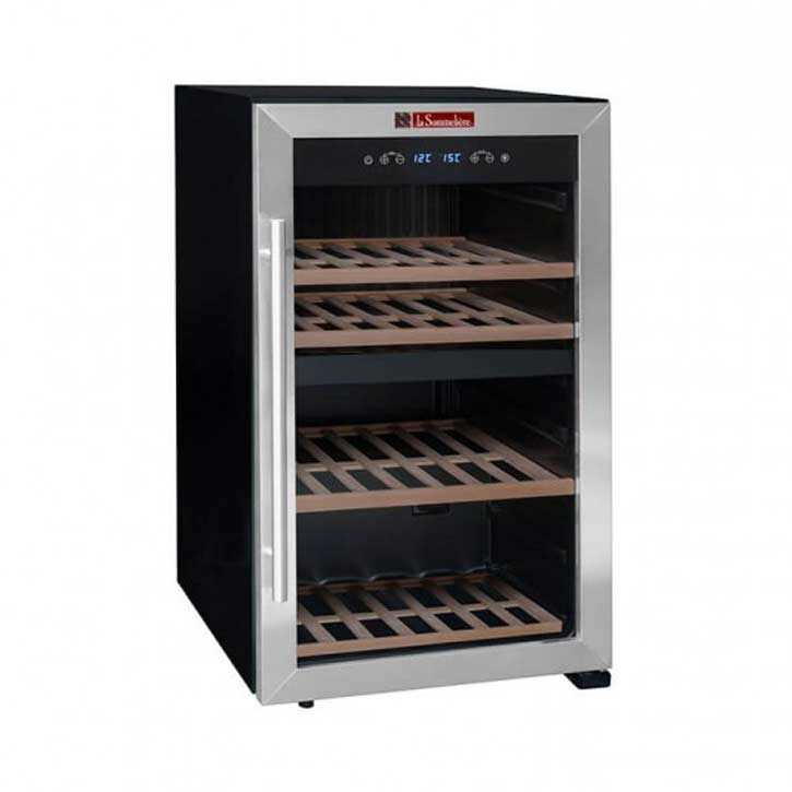 La Sommeliere - Dual Zone - 50 Bottle - Freestanding Wine Fridge - LS51.2Z
