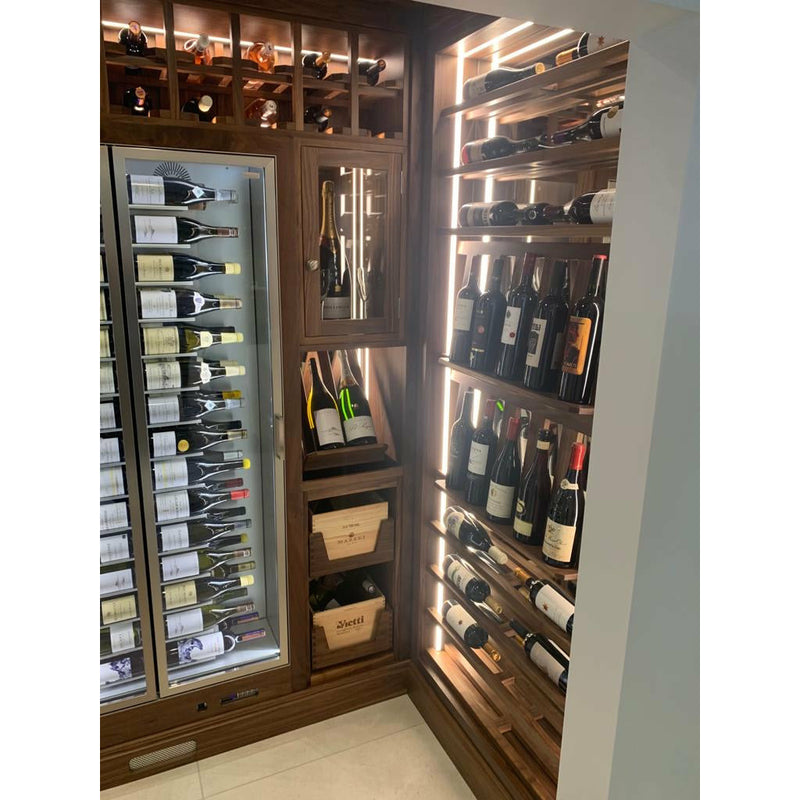 Mod 10 - Built in / Freestanding Wine Wall MD-10 - For Home Use