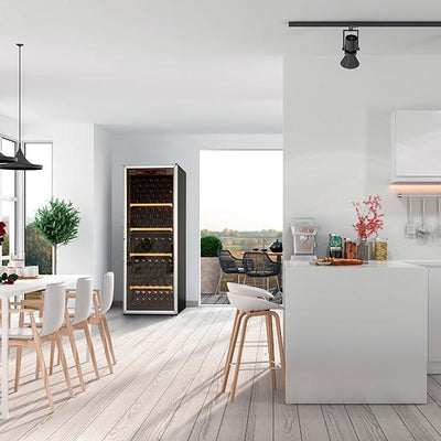 Artevino Oxygen - 230 Bottle - Maturing Wine Cabinet OXG1T230NVSD - Glass Door