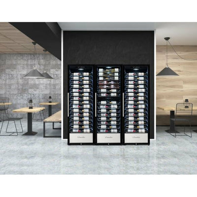 La Sommeliere - 152 Bottle Freestanding Dual Zone Wine Cabinet PRO160DZ