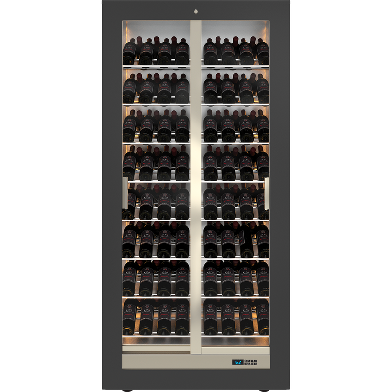 Teca B - Built in Wine Wall TE-B12 - Tilted Shelving - For Home Use