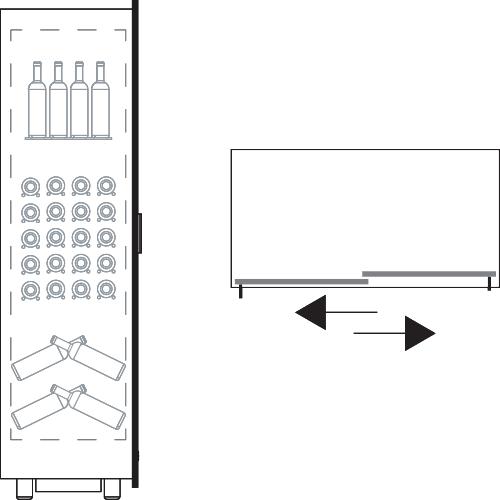 Teca B - Built in Wine Wall TE-B14 - Customisable Shelving - For Home Use