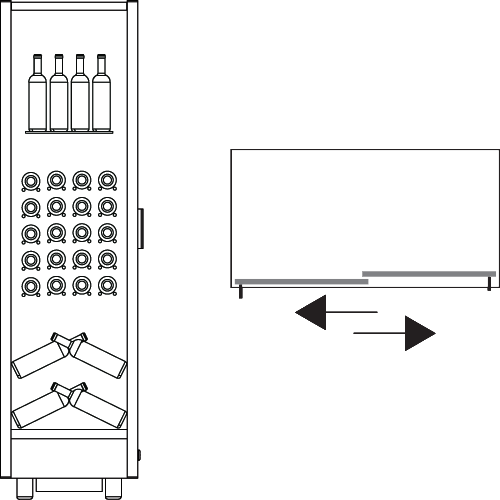 Teca Vino - Wine Wall TE14 - Customisable Shelving - For Home Use