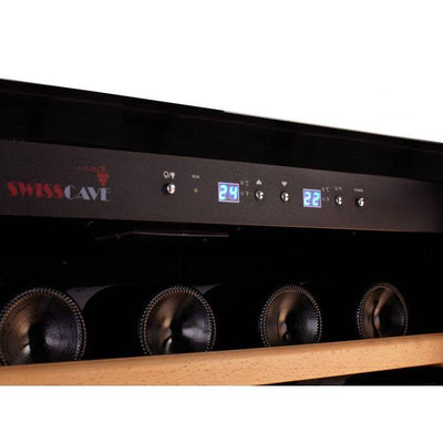 SWISSCAVE - 178 Bottle Single Temperature Zone Wine Cooler - WL450F