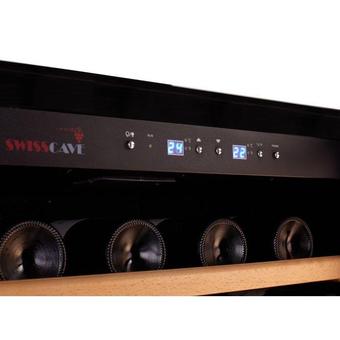 SWISSCAVE - 178 Bottle Single Temperature Zone Wine Cooler - WL450F