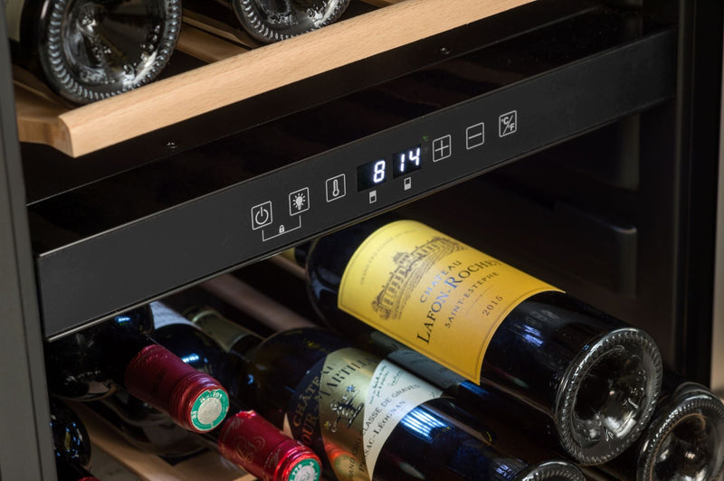 Climadiff - Dual Zone - 91 Bottle Freestanding Wine Cooler - CD90B1