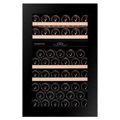Dunavox - 49 bottle Fully Integrated Dual Zone Wine Fridge DAB-49.116DB.TO Elite Wine Refrigeration