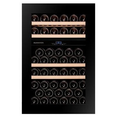 Dunavox - 49 bottle Fully Integrated Dual Zone Wine Fridge DAB-49.116DB.TO Elite Wine Refrigeration