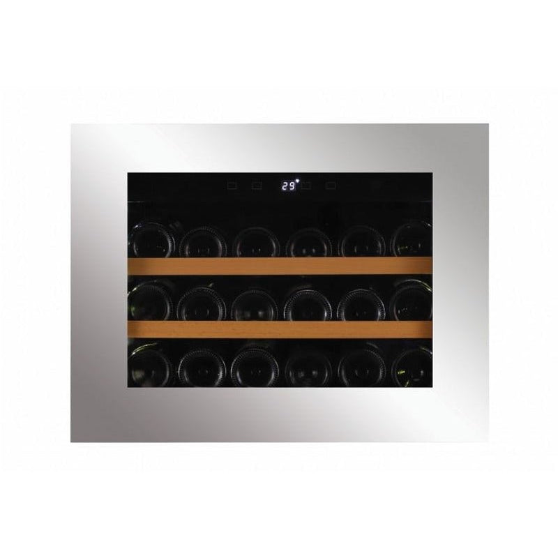 Dunavox GLANCE-18 - 18 Bottle - Built In / Integrated Wine Cooler - DAVG-18.46SS.TO