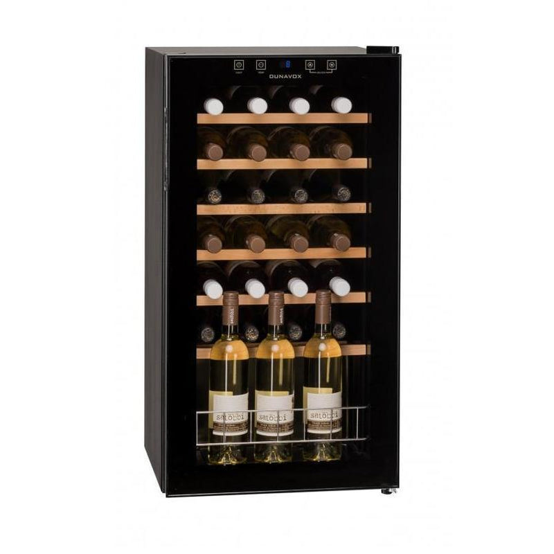 Dunavox - 28 bottle Freestanding Wine Cabinet DX-28.88KF Elite Wine Refrigeration