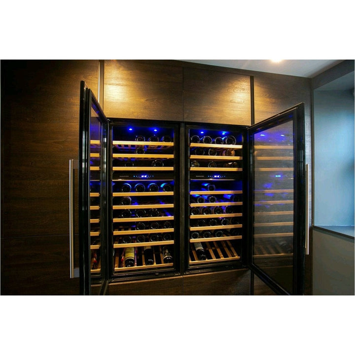 Dunavox SOUL-72 - Dual Zone 72 Bottle - Integrated Wine Cooler - DAVS-72.185DB