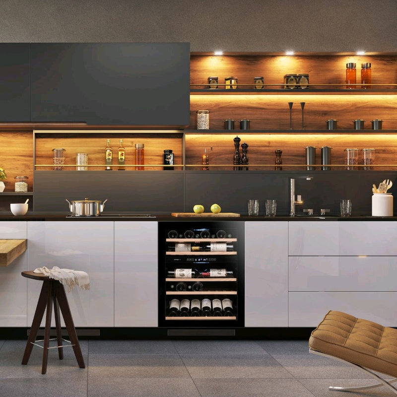 Avintage - 600mm Dual Zone - 50 bottle - Undercounter Wine Cooler - AVU53PREMIUM