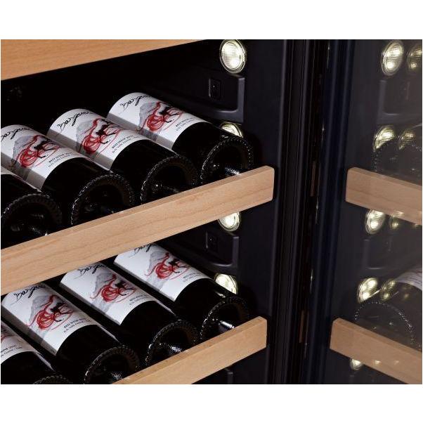 SWISSCAVE Premium - 600mm - 163 Bottle - Freestanding / Built in Wine Cooler - WLB-460F-MIX