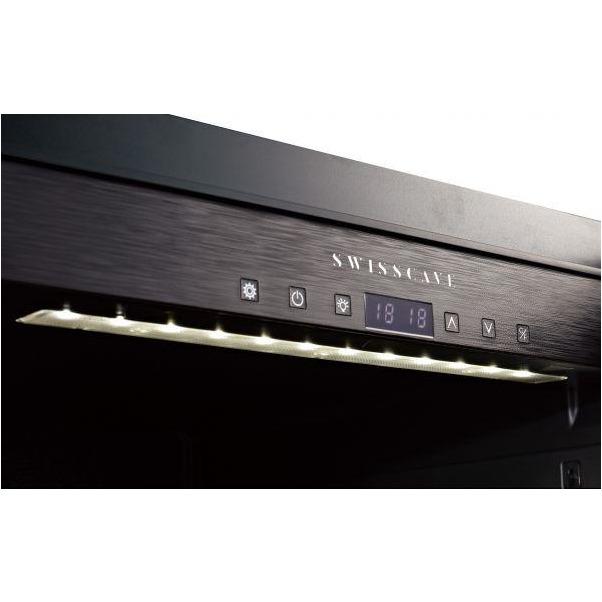SWISSCAVE Premium - 600mm - 163 Bottle - Freestanding / Built in Wine Cooler - WLB-460F-MIX